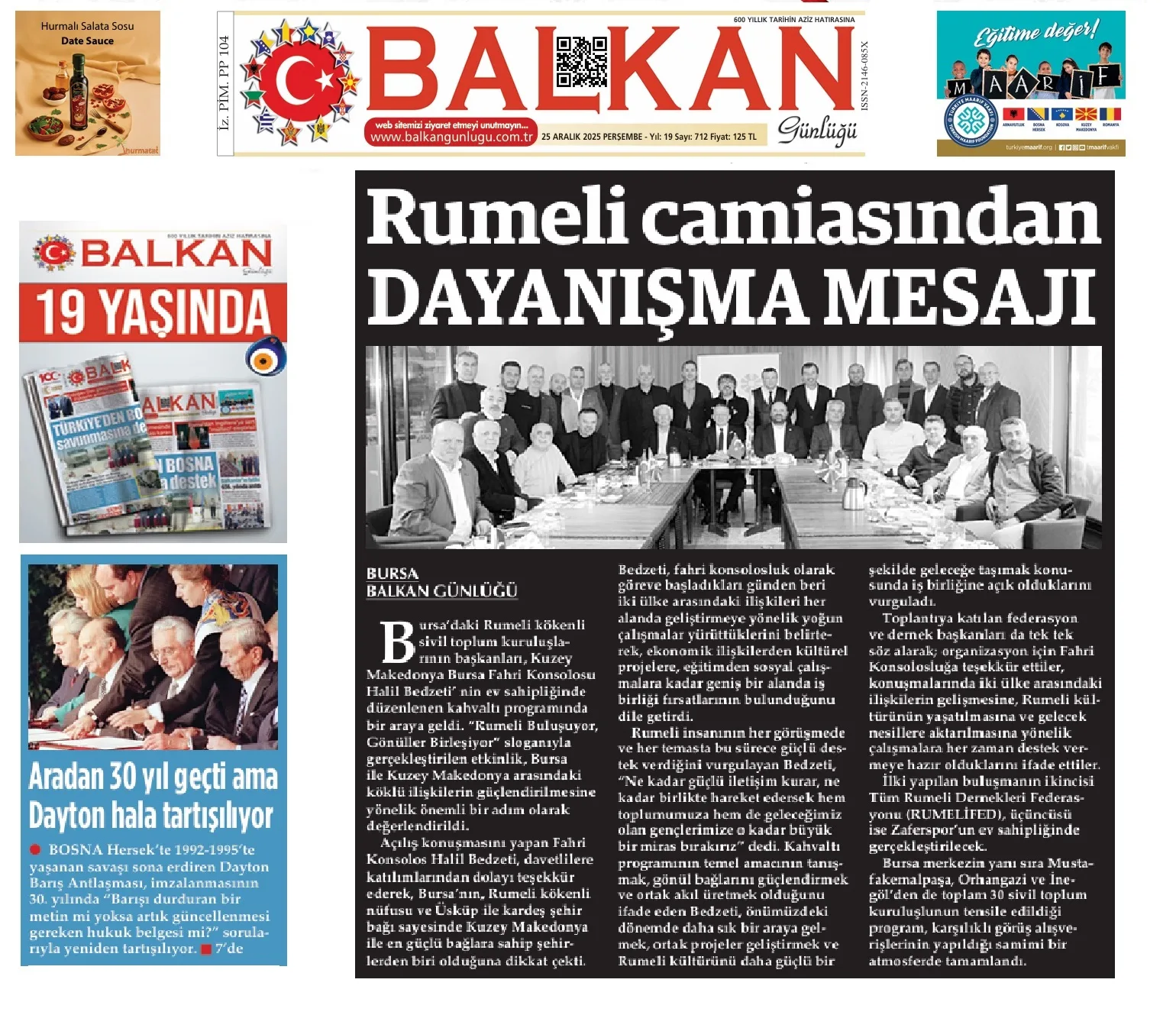 48-1 BALKAN DERNEKLERİ BULUŞMASI 06-12-2025